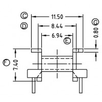 EPC-1301/EPC-13卧式(5+5PIN)