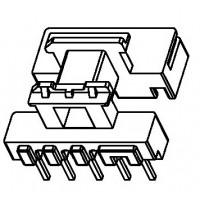EF-12.6-5/EF-12.6卧式(5+5PIN)