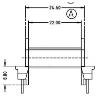 EEL-2502-1/EEL-25卧式(7+7PIN)