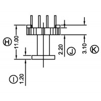 EE-1003/EE-10立式(4+4PIN)