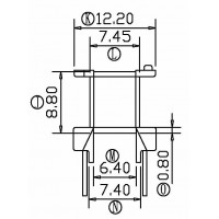 EE-1302/EE13立式(5+5PIN)