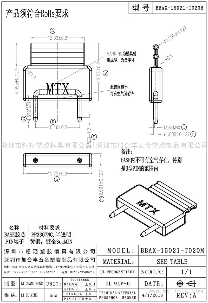 BBAX-15021-T020M 