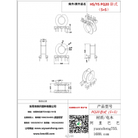 pq20卧室（5+5）变压器骨架