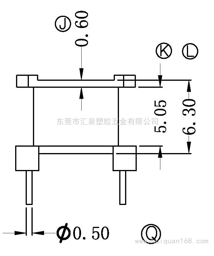 EE8.3-3/EE8.3立式(3+3PIN)