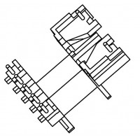 EE13-5/EE13卧式(5+2PIN)