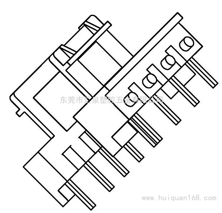 EE16-16/EE16卧式(5+4PIN)