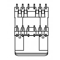 EI4103/EI41卧式(6+6PIN)