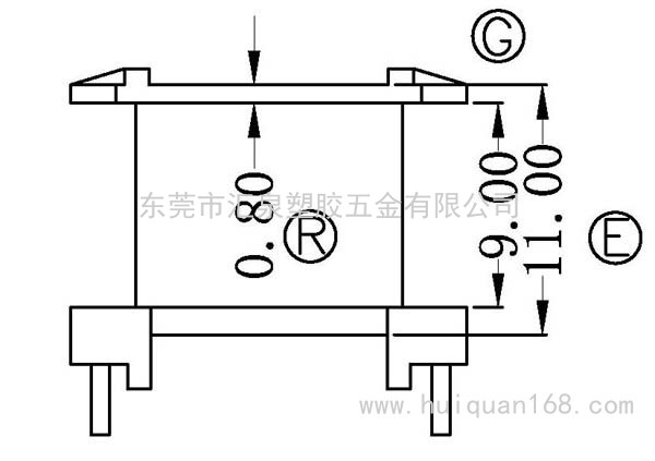 ELP2015/ELP20立式(5+3PIN)