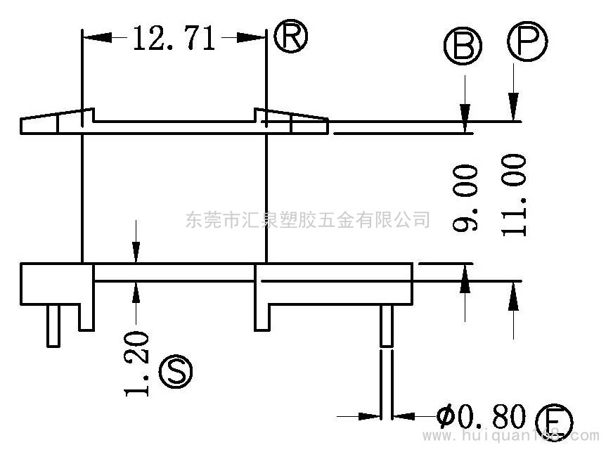 EPK28-2/EPK28立式(5+5PIN)