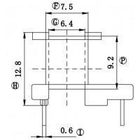 XY-EE-1305/EE13立式加宽(5+5)P