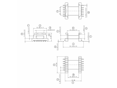 EPC19海鸥脚(6+6)骨架图2