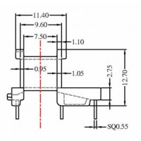 YY-EE-1315卧式(4+2+2PIN)