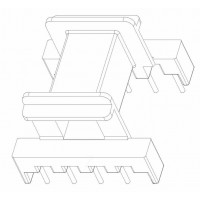 YY-EF-2502卧式(5+5PIN)边上无支点脚距5.0