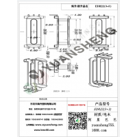 EDR22立式3+3变压器骨架BOBBIN线圈