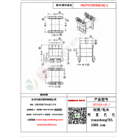 EE55(6+6)-1变压器骨架