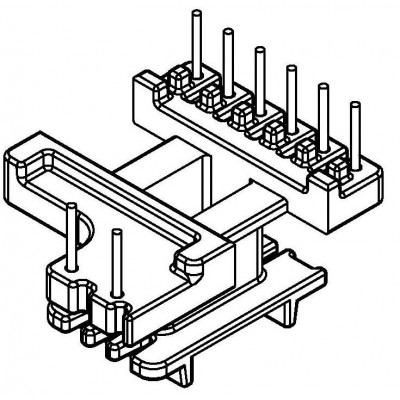 EE-1805-1/EE18立式(6+2)PIN