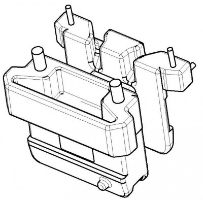 EE-2518/EE25卧式(2+2)PIN