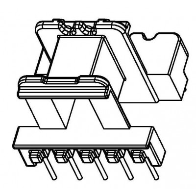 EE-2701/EE27卧式(5+5)PIN