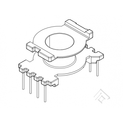 POT-3301  立式5+4PIN