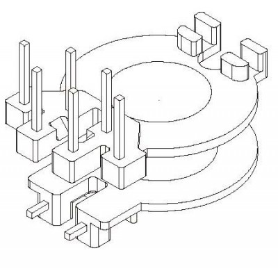 RM-0810/RM08立式单边6+2 侧插+直插 方针