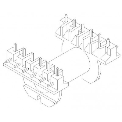 ER-2903/ER29卧式6+6 贯穿L脚方针