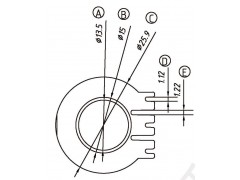 EQ-3223/EQ32 工字型骨架