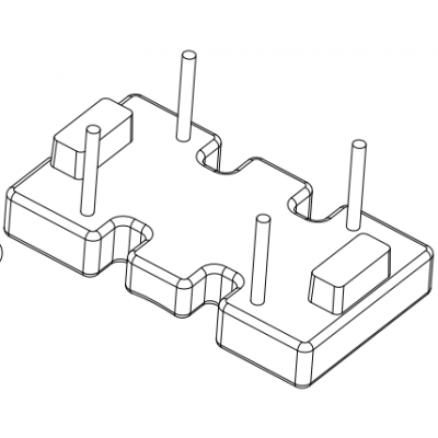 BASE-019立式2+2P