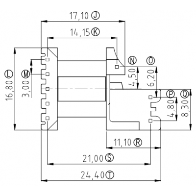 EE-1621立式5+1+2P