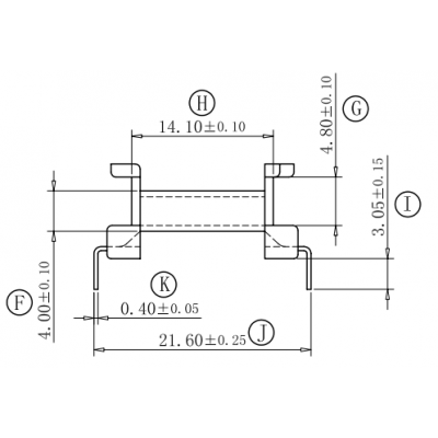 EPC-1903-1贴片6+6P L脚