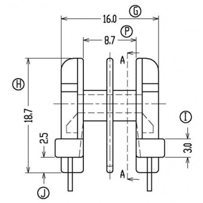 HL-U1002/UU-10.5加强筋卧式(2+2P)