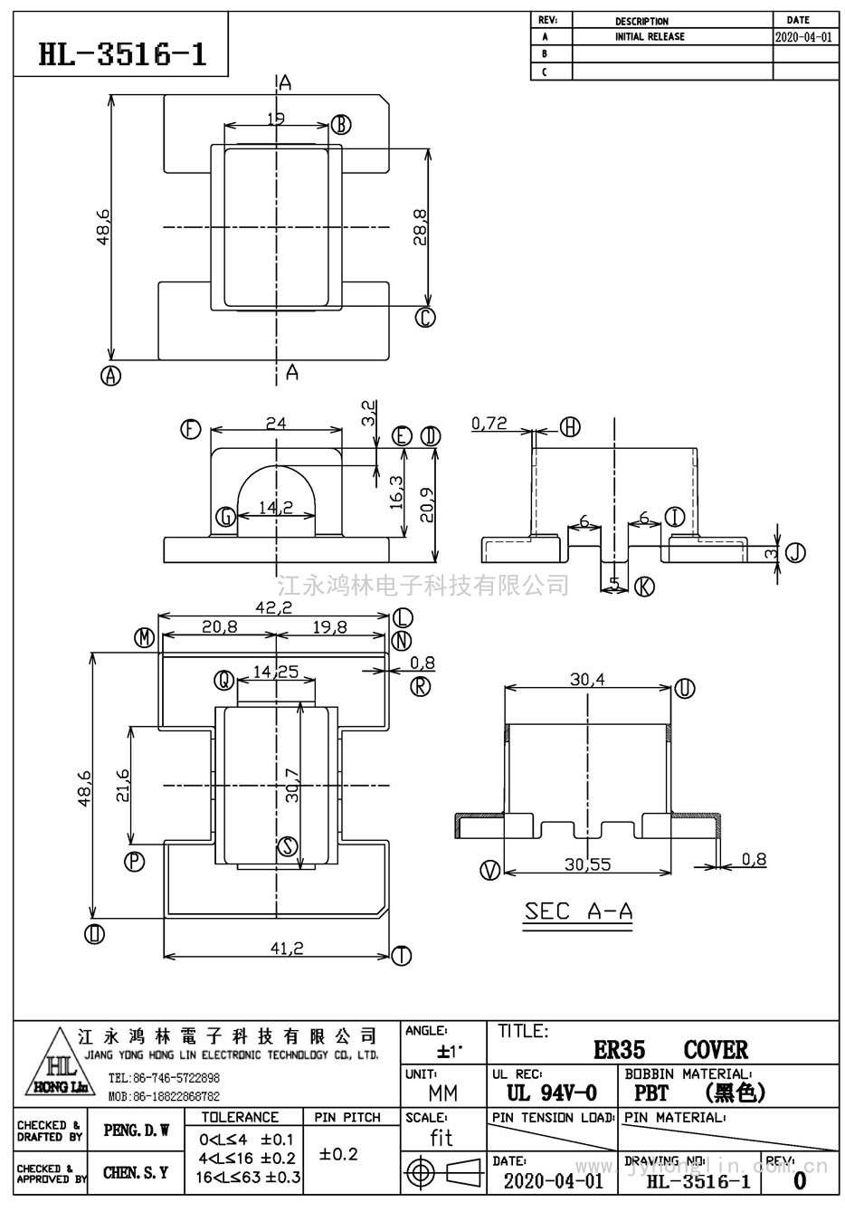 HL-3516-1/ER-35COVER