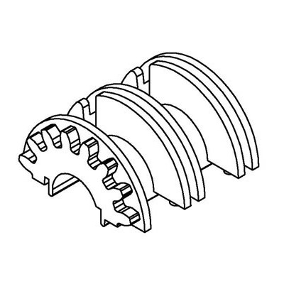 HL-2210-1/ETC-22白壳两槽