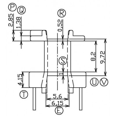 HL-1909/EI-19立式(3+3P)