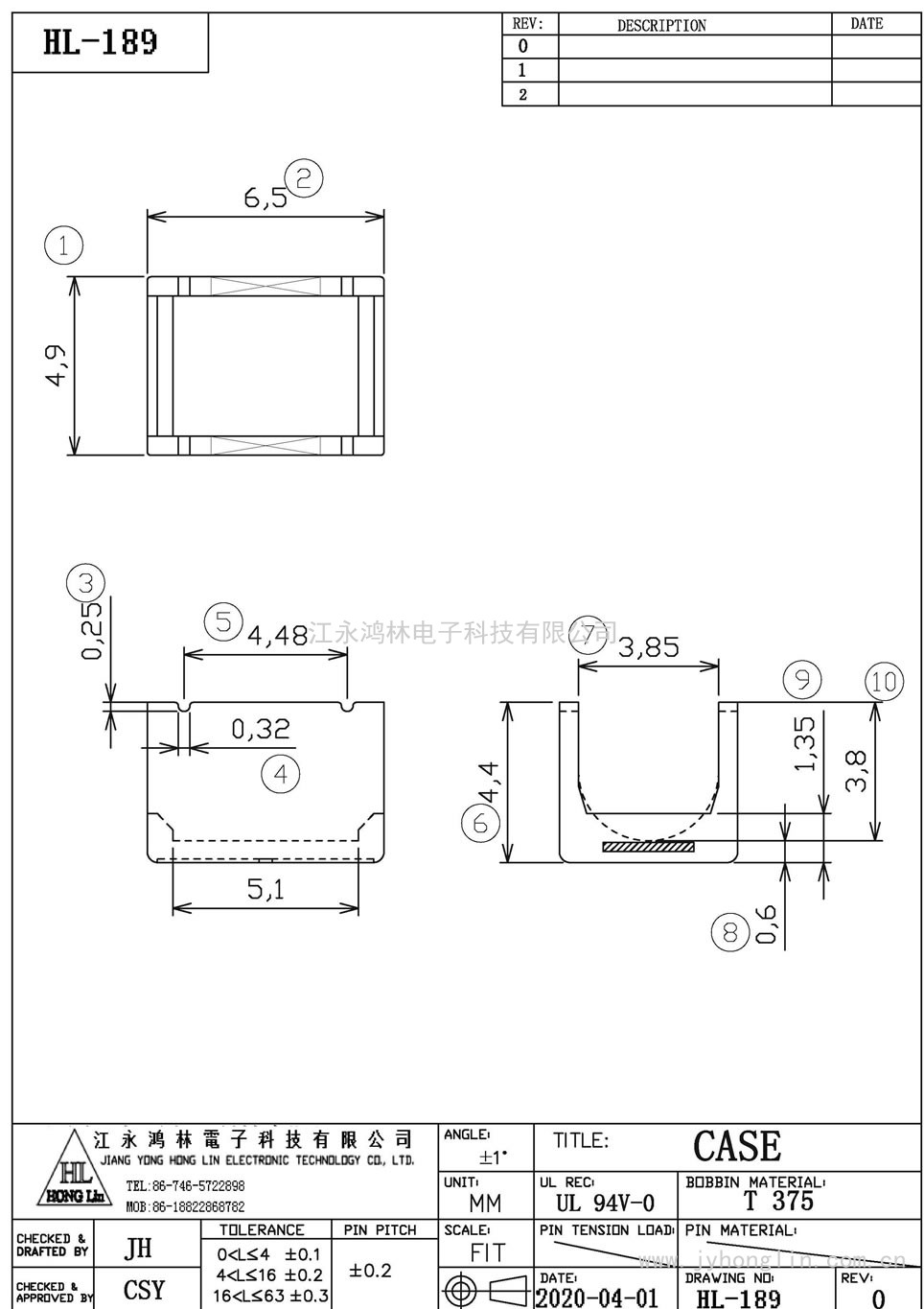 HL-189/CASE