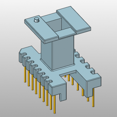 EF-2101  立式9+9PIN