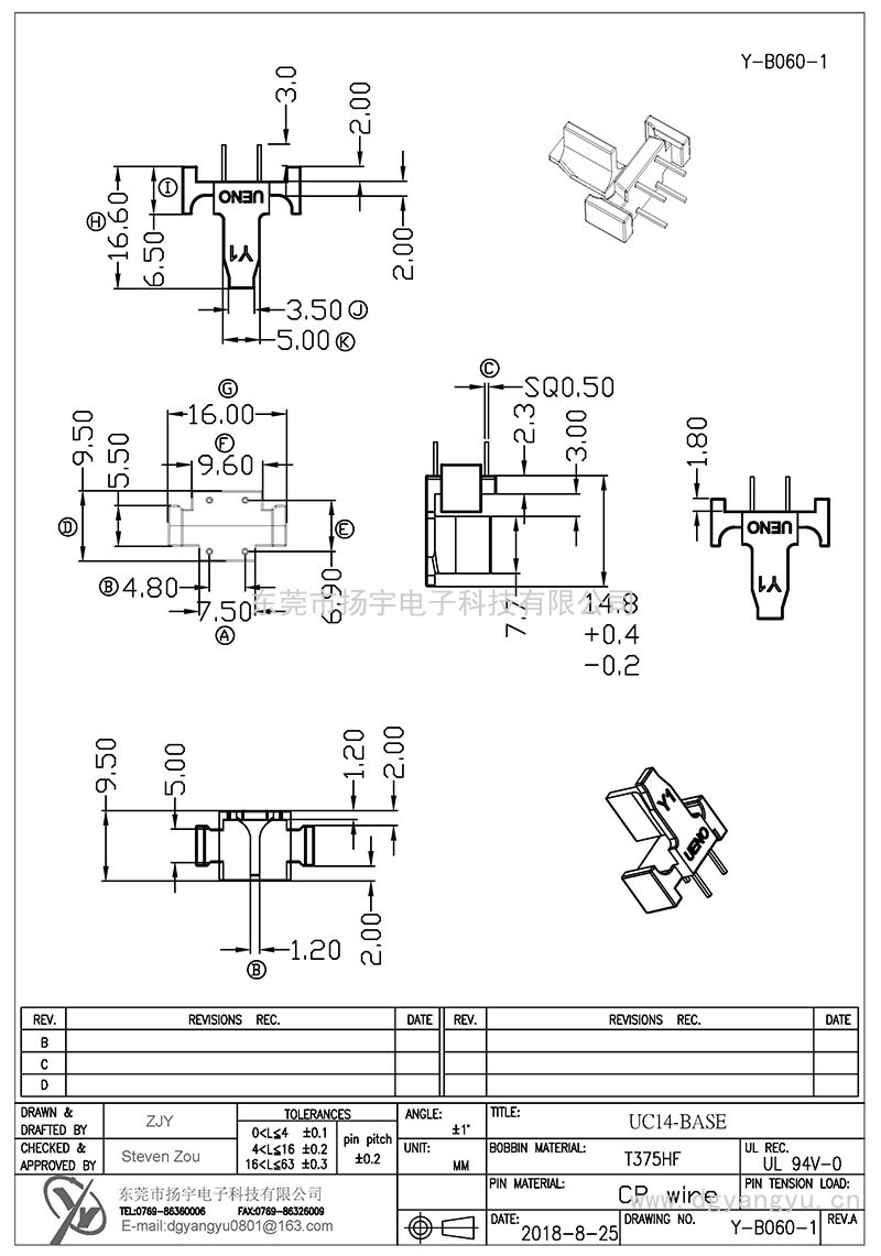 Y-B060-1UC14 ba<i></i>se