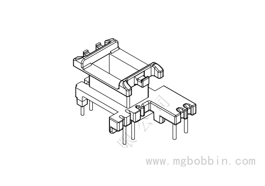 EI-1912B  立式4+2+2PIN图2