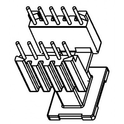 RH-EE-1313/EE-13立式(5+5PIN)