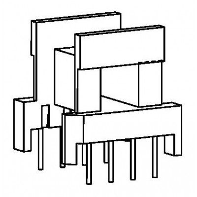 RH-EE-1610/EE-16卧式 (4+4PIN)