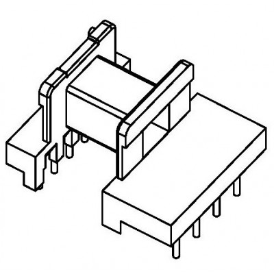 RH-EE-1901/EE-19卧式 (5+4PIN)