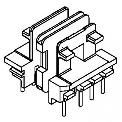 RH-EE-1904/EE-19卧式 (4+4PIN)