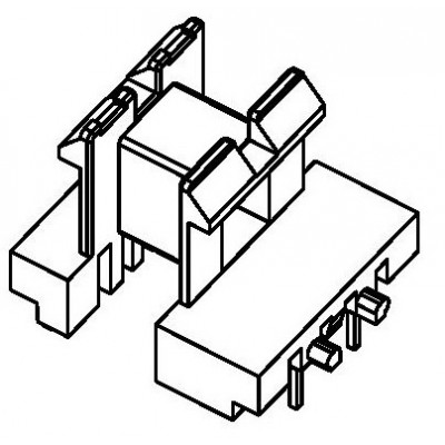 RH-EE-2204-1/EE-22卧式 (5+4PIN)