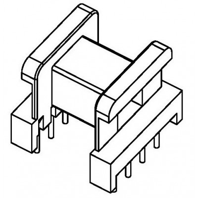 RH-EE-2508/EE-25卧式 (4+4PIN)