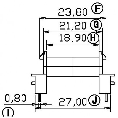 RH-EEL-1910/EEL-19卧式 (5+5PIN)