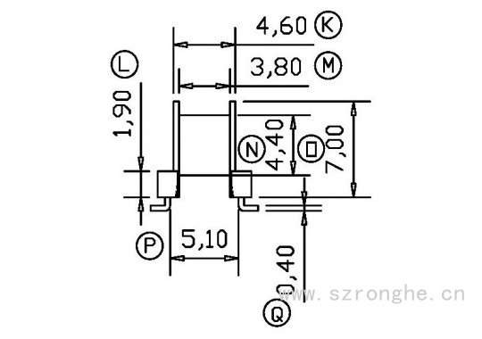 RH-EOP-6.5/EOP-6.5卧式 (4+4PIN)