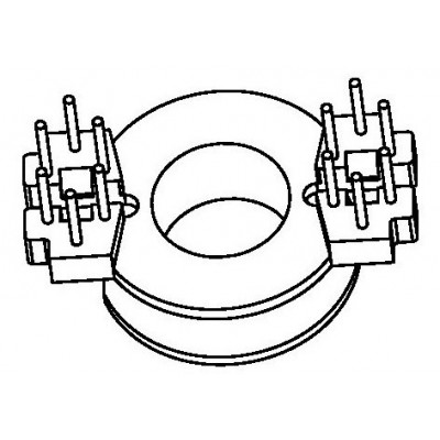 RH-RM-8/RM-8立式 (6+6PIN)