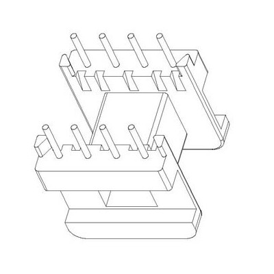 ST-EE-2506/EE-25卧式(4+4)PIN