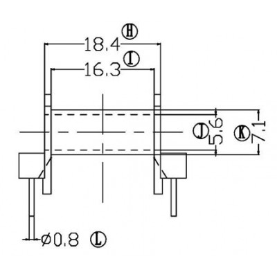 ST-EFD-2501/EFD-25卧式(5+5)PIN