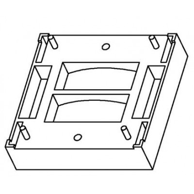 LK-B180/48.5*47.5*12底座(2+2PIN)