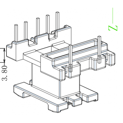 EI-2002  立式5+2PIN